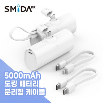 ���̴� ���� ���̺� �и��� �������͸� 5000mAh 8Ÿ��